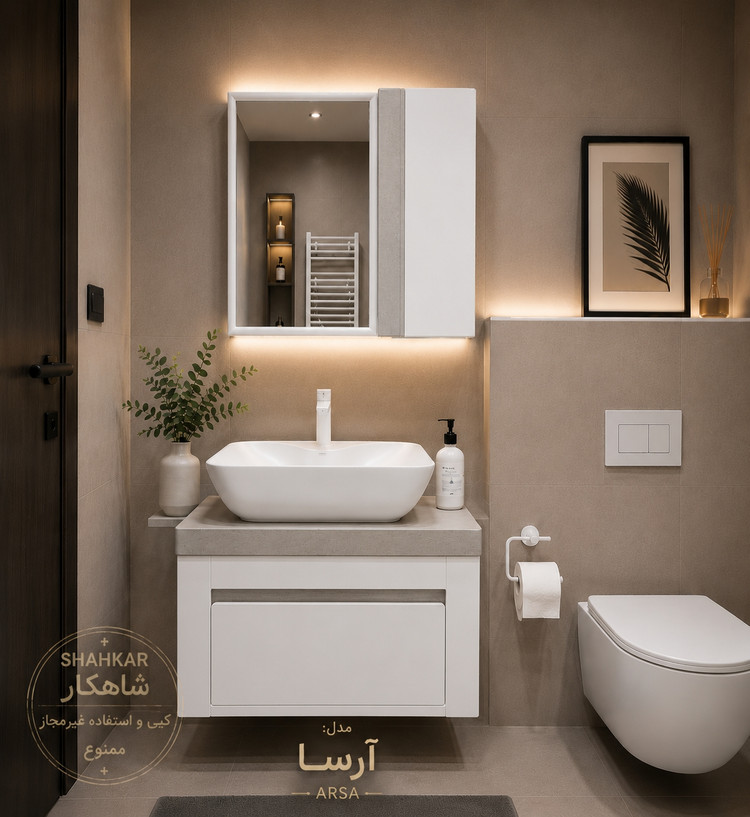 فول ست کابین روشویی آرسا
